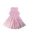 A Pink Sleeveless Dresses from Nicholas & Bears in size 6T for girl. (Back View)