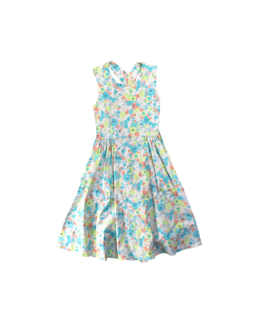 A Multicolour Sleeveless Dresses from bloomB in size 14Y for girl. (Front View)