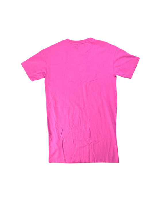 A Pink Short Sleeve T Shirts from Adidas in size 12Y for neutral. (Back View)