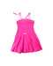 A Pink Sleeveless Dresses from Nicholas & Bears in size 12Y for girl. (Back View)