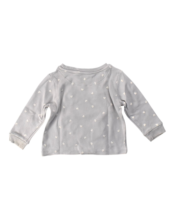 A Grey Long Sleeve Tops from John Lewis in size 6-12M for neutral. (Back View)