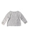 A Grey Long Sleeve Tops from John Lewis in size 6-12M for neutral. (Back View)