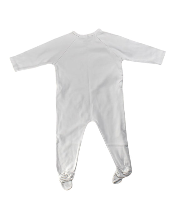 A White Onesies from Kenzo in size 6-12M for neutral. (Back View)