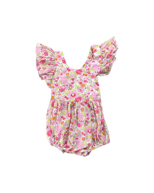 A Multicolour Sleeveless Rompers from Elizabeth Little in size 3-6M for girl. (Front View)