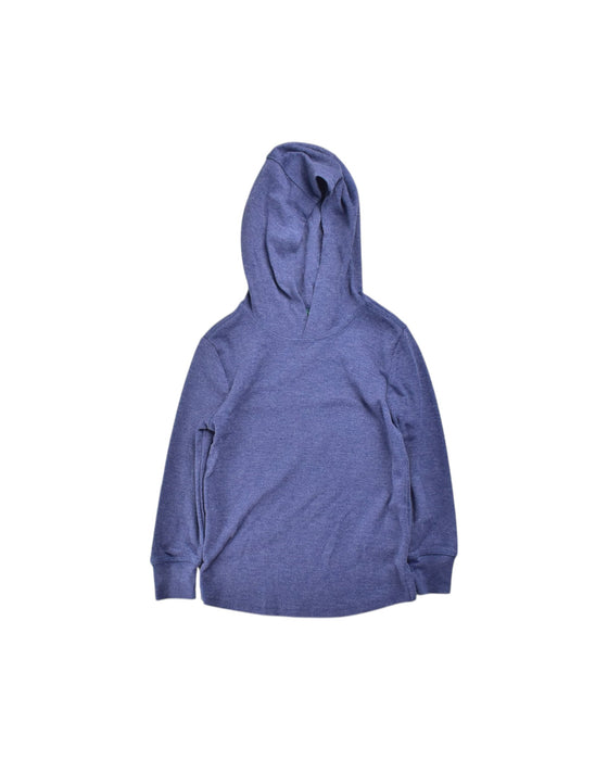 A Blue Hooded Sweatshirts from Tommy Bahama in size 5T for boy. (Front View)