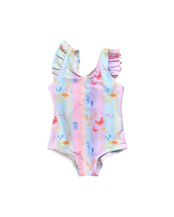 A Multicolour Swimsuits from Elly in size 2T for girl. (Front View)