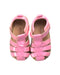 A Pink Sandals from Seed in size 3-6M for girl. (Back View)