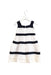 A Navy Sleeveless Dresses from Nicholas & Bears in size 6-12M for girl. (Back View)