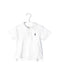 A White Short Sleeve Polos from Ralph Lauren in size 6-12M for boy. (Front View)