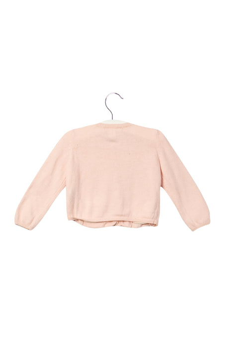 Marie Chantal Pink Cashmere Blend Cardigan 12M at Retykle Singapore