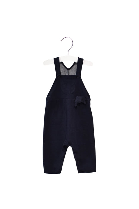 Navy Petit Bateau Baby Overall 6M at Retykle Singapore