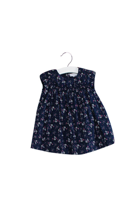 The Little White Company Short Sleeve Dress 3-6M