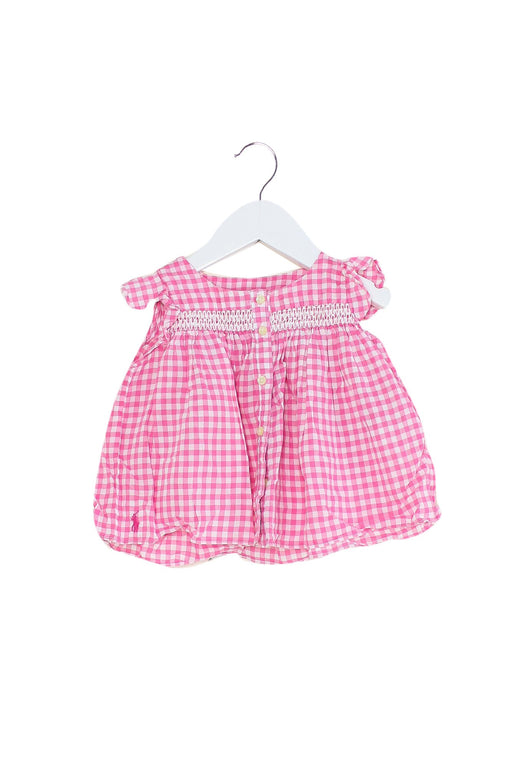 Ralph Lauren Pink Short Sleeve Dress & Bloomer 6M at Retykle Singapore