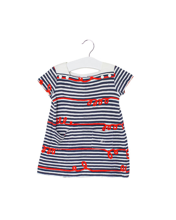 Petit Bateau Short Sleeve Dress 6M