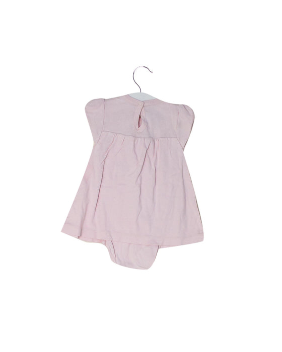 Petit Bateau Short Sleeve Romper Dress 12M