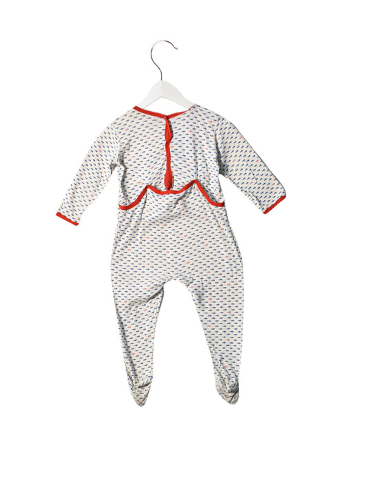 Petit Bateau Fishes Jumpsuit 2T