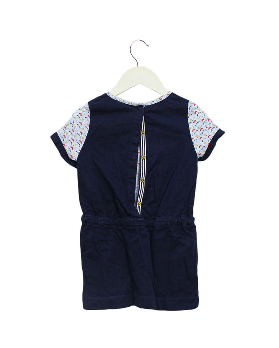 Petit Bateau Short Sleeve Dress 3T