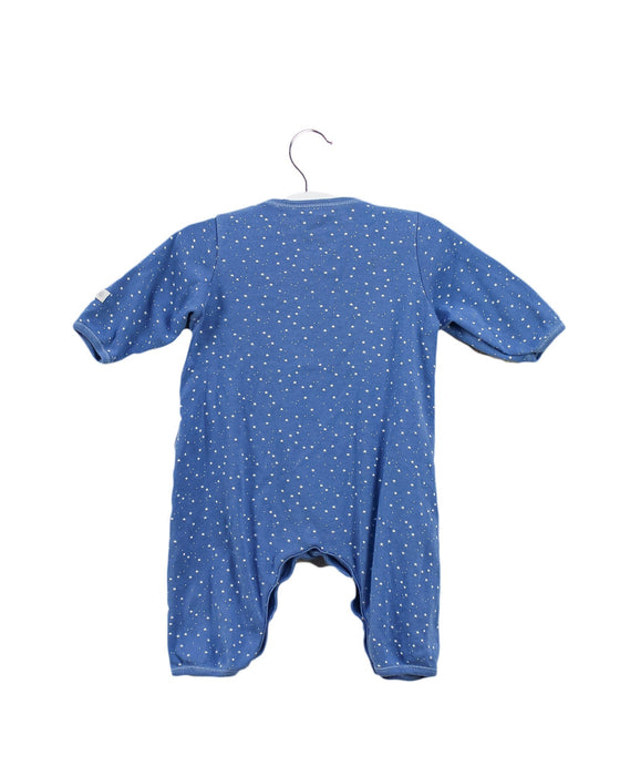 Petit Bateau Jumpsuit and Beanie Set 3M