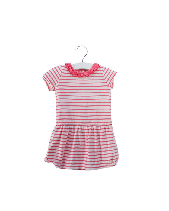 Petit Bateau Short Sleeve Dress 12M