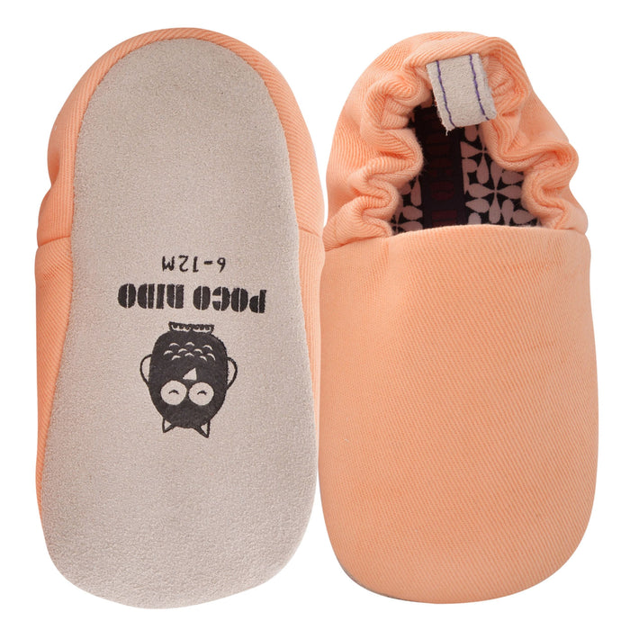 Poco Nido Peach Slip Ons 18M - 2T (EU22)