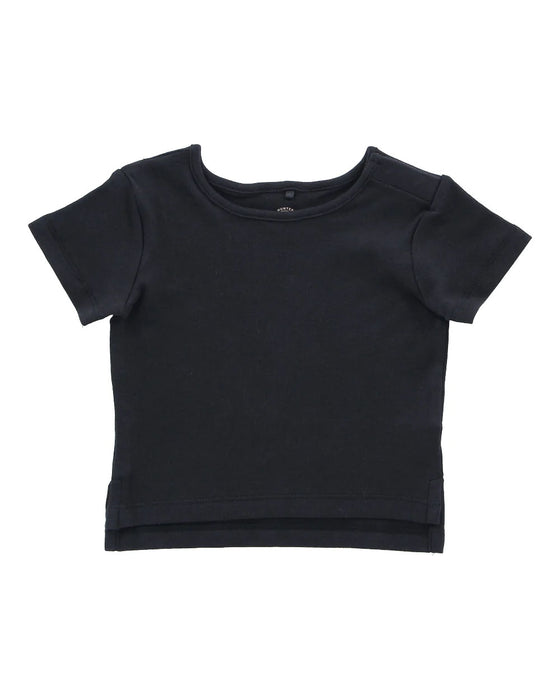 Hunter + Boo Soft Black T-Shirt 3M - 12M