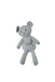 A White Soft Toys from Petit Bateau in size O/S for neutral. (Front View)