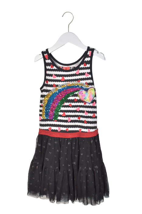 A Black Sleeveless Dresses from Desigual in size 9Y for girl. (Front View)